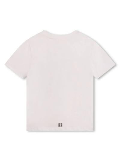Shop Givenchy Kids T-shirts And Polos White