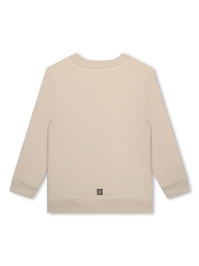 Shop Givenchy Kids Sweaters Beige
