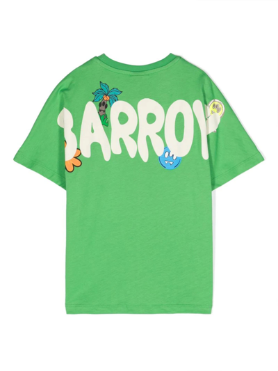 Shop Barrow S T-shirts And Polos Green