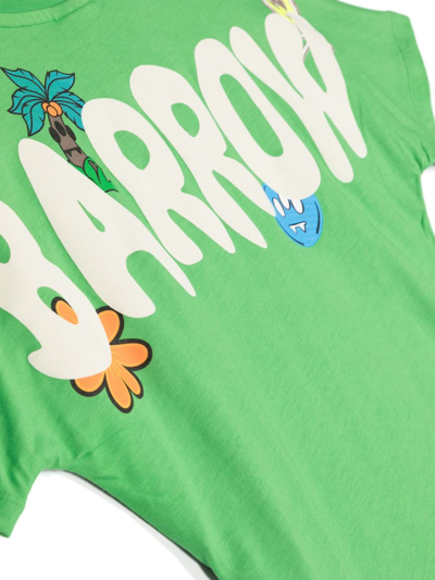Shop Barrow S T-shirts And Polos Green