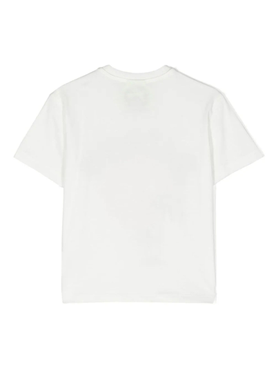 Shop Barrow S T-shirts And Polos White