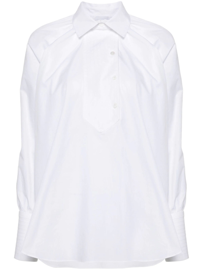 Shop Patou White Cotton Shirt