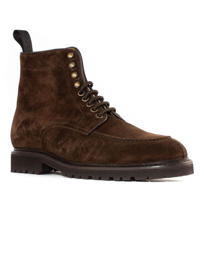 Shop Berwick 1707 Brown Suede Ankle Boots