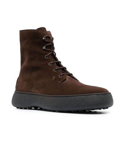 Shop Tod's Tods Boots Brown