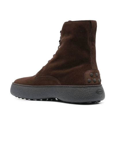 Shop Tod's Tods Boots Brown