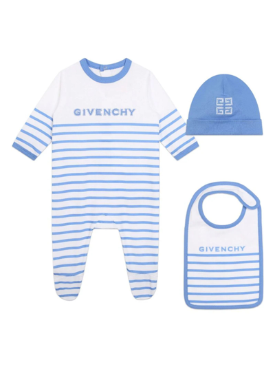 Shop Givenchy Kids Dresses Clear Blue