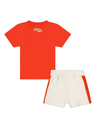 Shop Kenzo Kids Dresses Orange