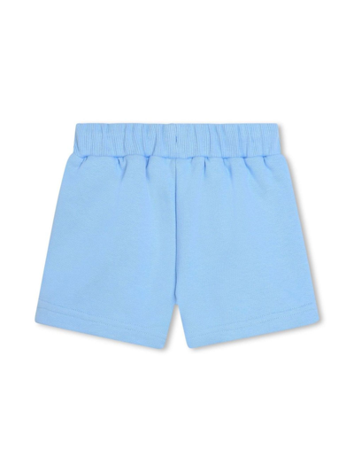 Shop Kenzo Kids Shorts Clear Blue