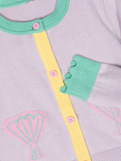 Shop Stella Mccartney Kids Sweaters Lilac