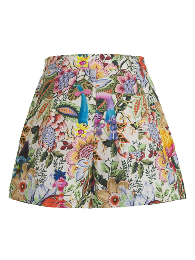 Shop Etro Shorts Multicolour
