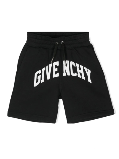 Shop Givenchy Kids Shorts Black