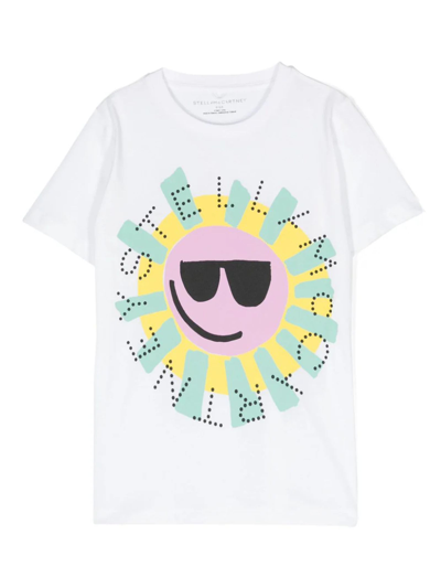 Shop Stella Mccartney Kids T-shirts And Polos White