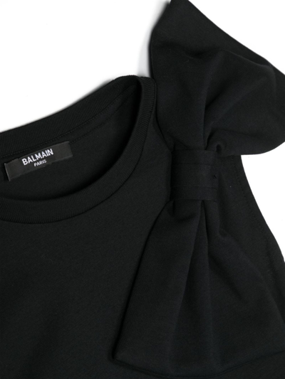 Shop Balmain Dresses Black