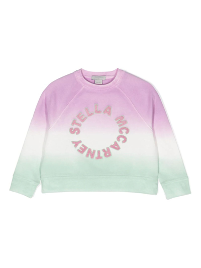 Shop Stella Mccartney Kids Sweaters Purple