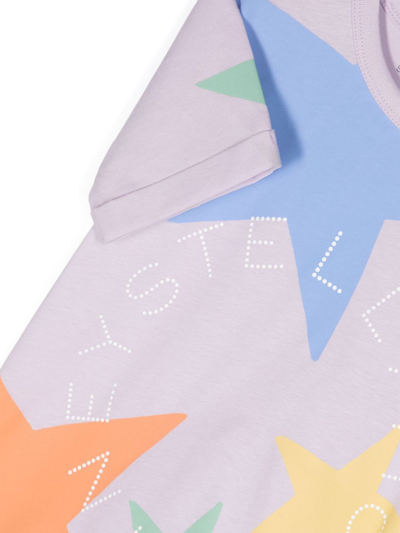 Shop Stella Mccartney Kids T-shirts And Polos Lilac