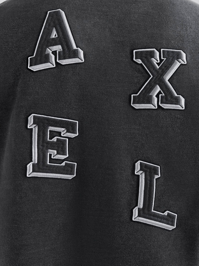 Shop Axel Arigato T-shirts And Polos Grey