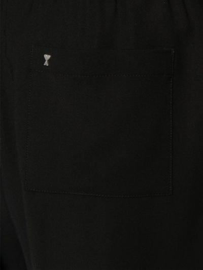 Shop Ami Alexandre Mattiussi Ami Shorts Black