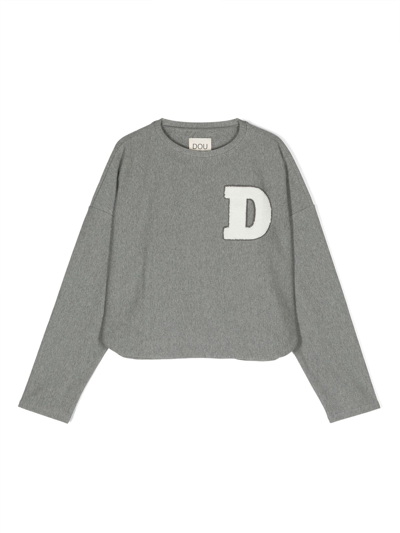 Shop Douuod Dou Dou Sweaters Grey
