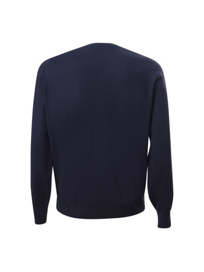 Shop Brunello Cucinelli Sweater  In Blue