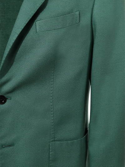 Shop Boglioli Single-breasted Jacket In Green