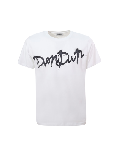 Shop Dondup T-shirt  In White