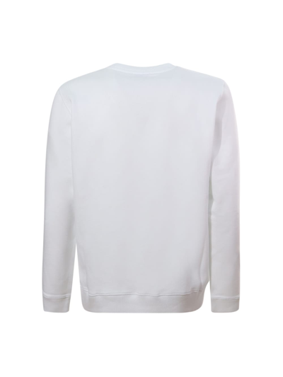Shop Dondup Sweatshirt In White