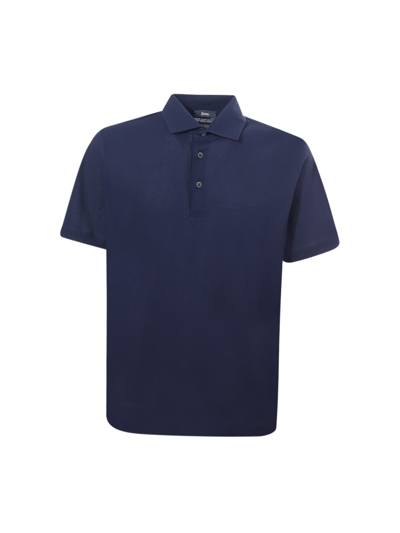 Shop Herno Polo  In Blue