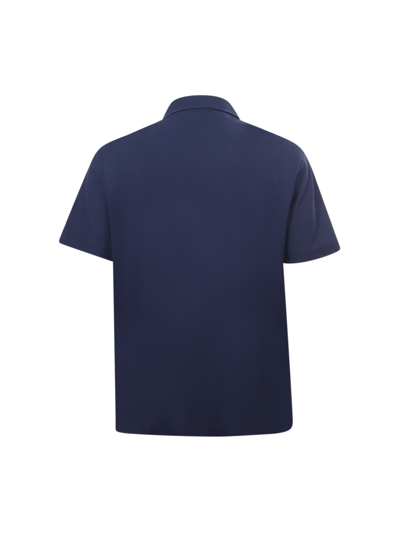 Shop Herno Polo  In Blue