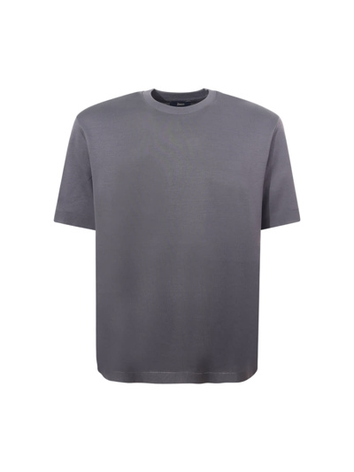 Shop Herno T-shirt  In Grey