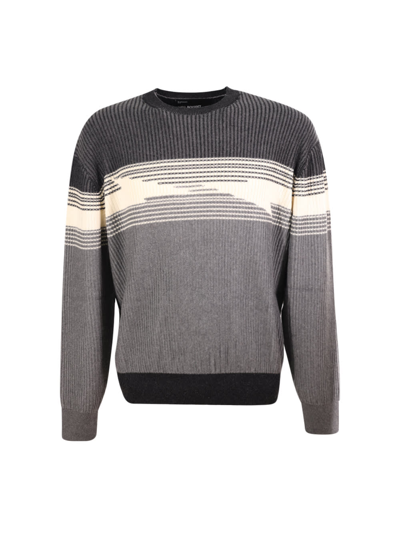 Shop Neil Barrett Sweater In Grey