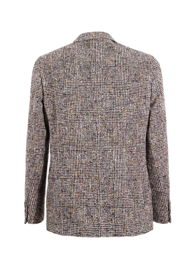 Shop Etro Single-breasted Jacket In Brown