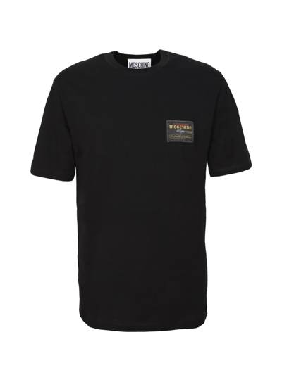 Shop Moschino T-shirt  In Black