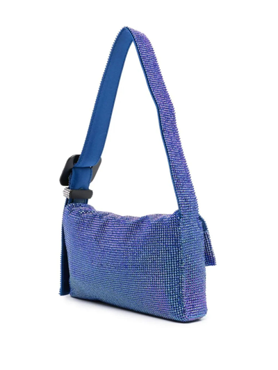 Shop Benedetta Bruzziches Blue Vitty La Mignon Shoulder Bag
