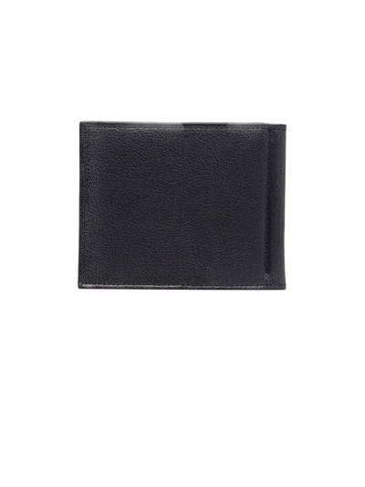 Shop Orciani Black Calf Leather Wallet