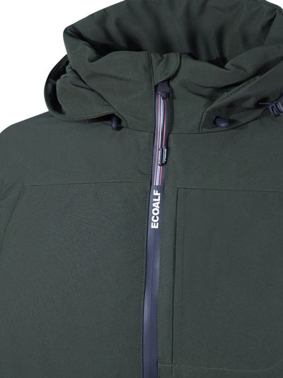 Shop Ecoalf Jacket In Green