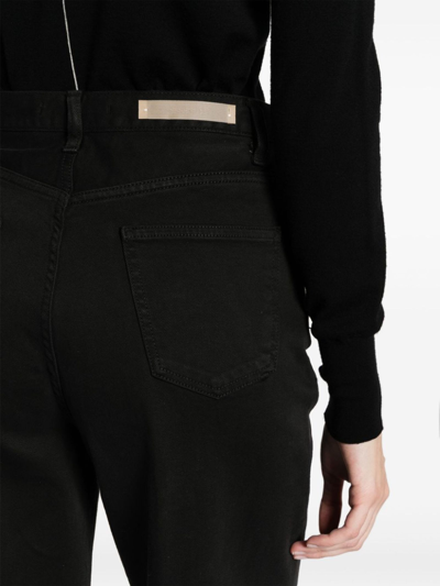 Shop Briglia 1949 Black Stretch-cotton Colorado Jeans