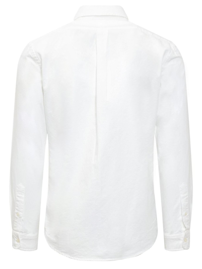 Shop Ralph Lauren White Cotton Shirt