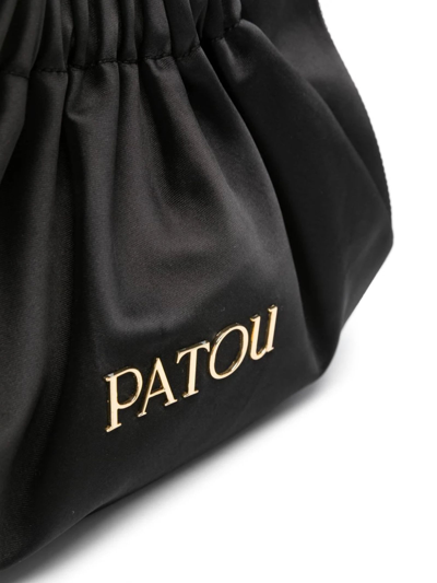 Shop Patou Le Biscuit Tote Bag In Black