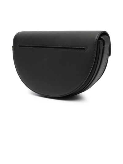 Shop Patou Black Leather Handbag