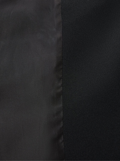 Shop Lanvin Black Single-breasted Tailored Coat