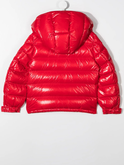 Shop Moncler New Maya Coats Red