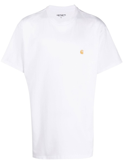 Shop Carhartt T-shirts And Polos White