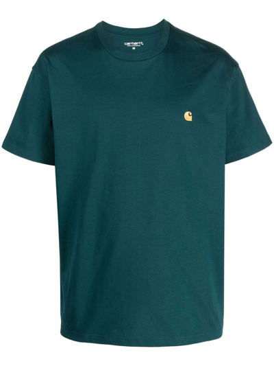 Shop Carhartt T-shirts And Polos Green