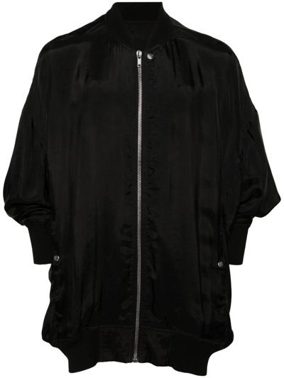 Shop Rick Owens Coats Black