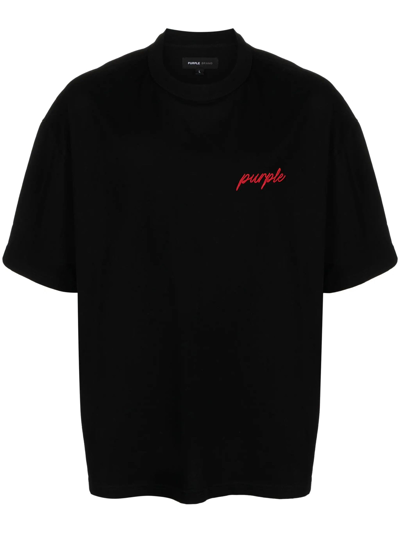 Shop Purple Brand T-shirts And Polos Black
