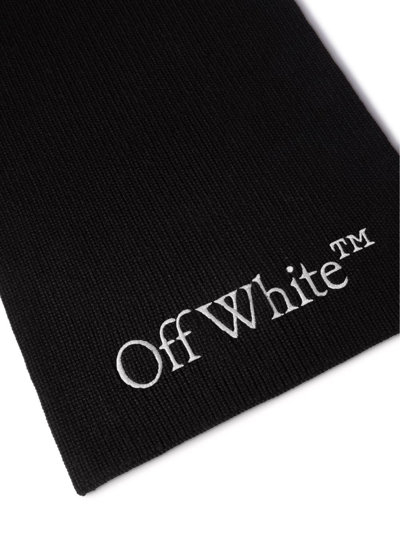 Shop Off-white Off White Scarfs Black