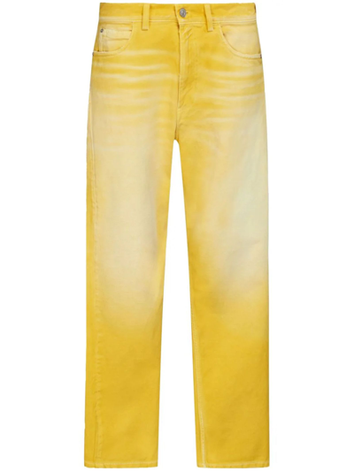 Shop Marni Jeans Yellow