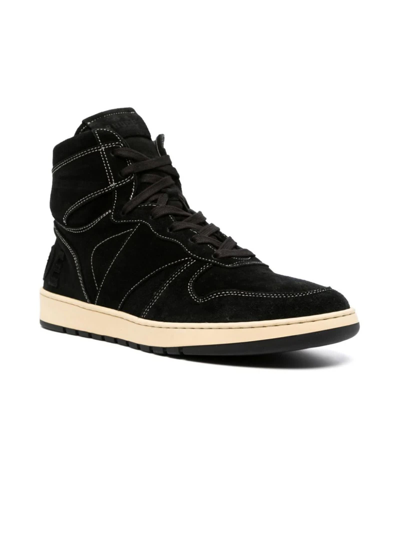 Shop Rhude Sneakers Black