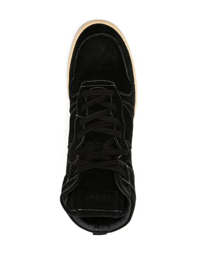 Shop Rhude Sneakers Black