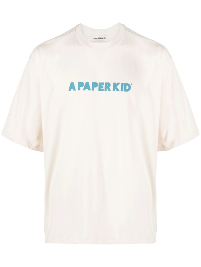 Shop A Paper Kid T-shirts And Polos White
